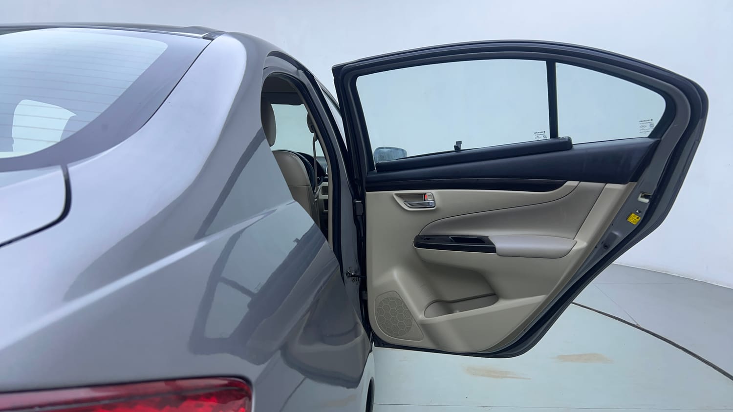 Used 2017 Maruti Suzuki Ciaz Alpha 1.4 AT Petrol Automatic interior RIGHT REAR DOOR OPEN VIEW