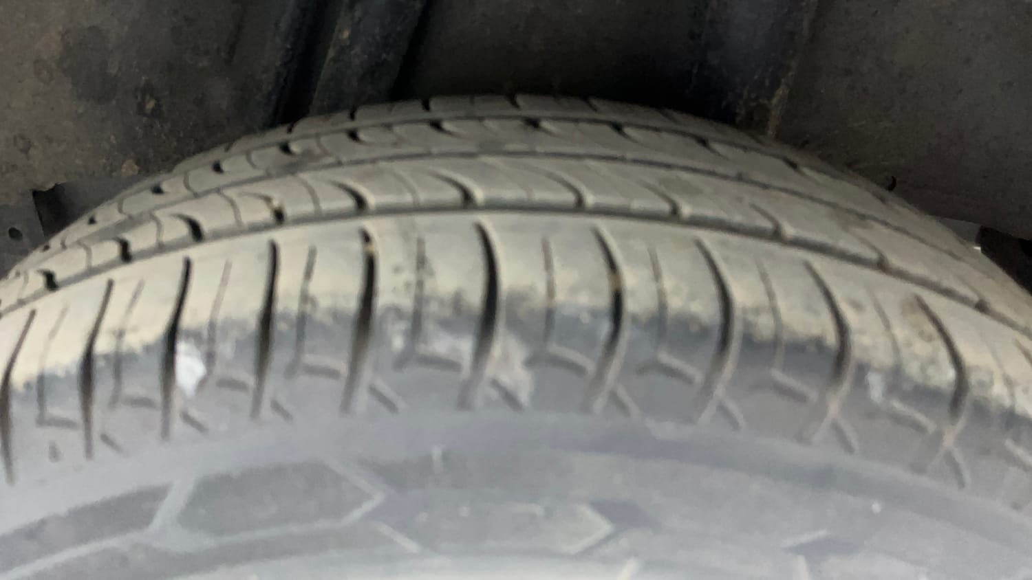 Used 2016 Honda Jazz VX Petrol Petrol Manual tyres LEFT REAR TYRE TREAD VIEW