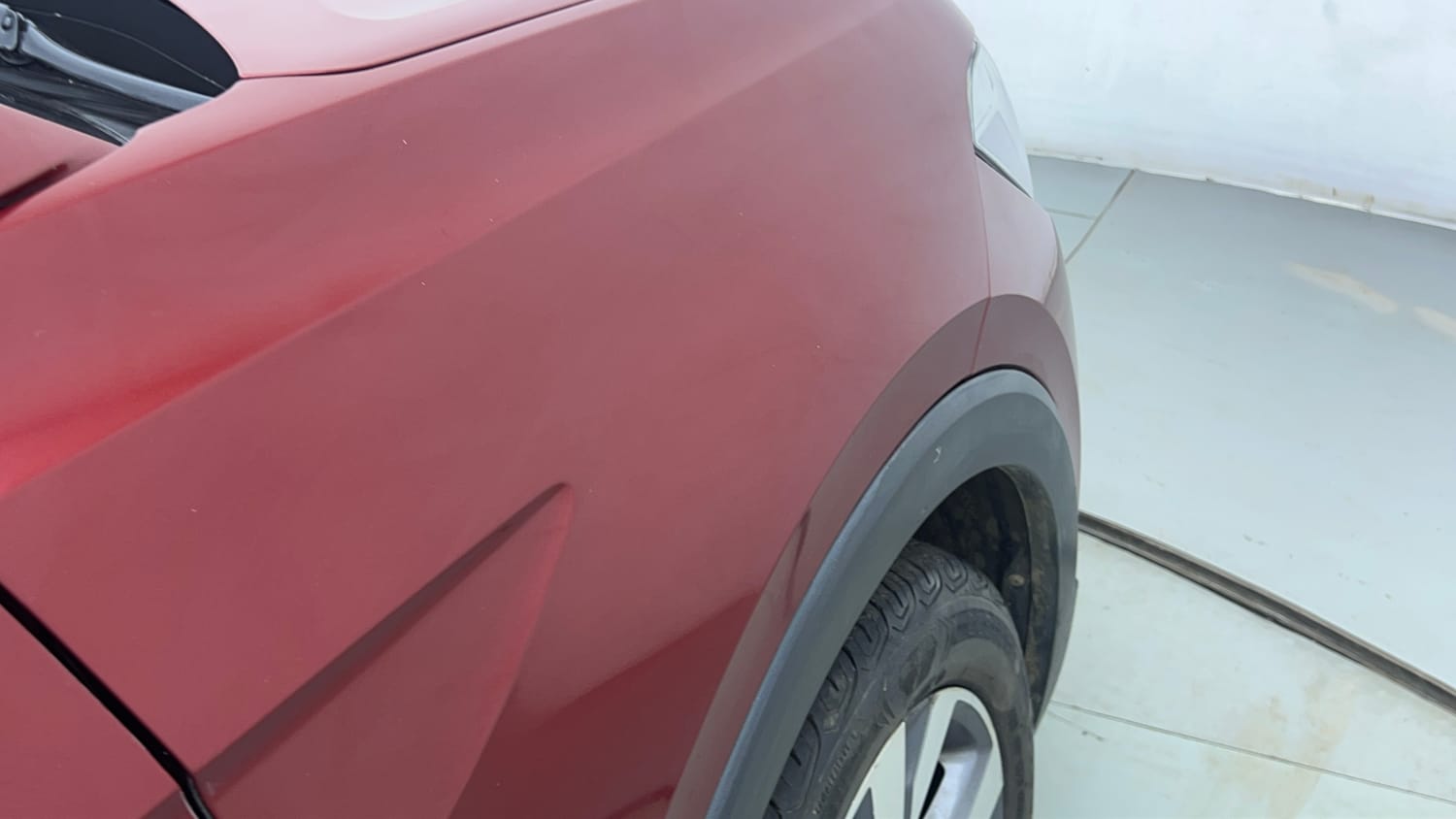 Used 2022 Volkswagen Taigun Topline 1.0 TSI AT Petrol Automatic dents MINOR DENT
