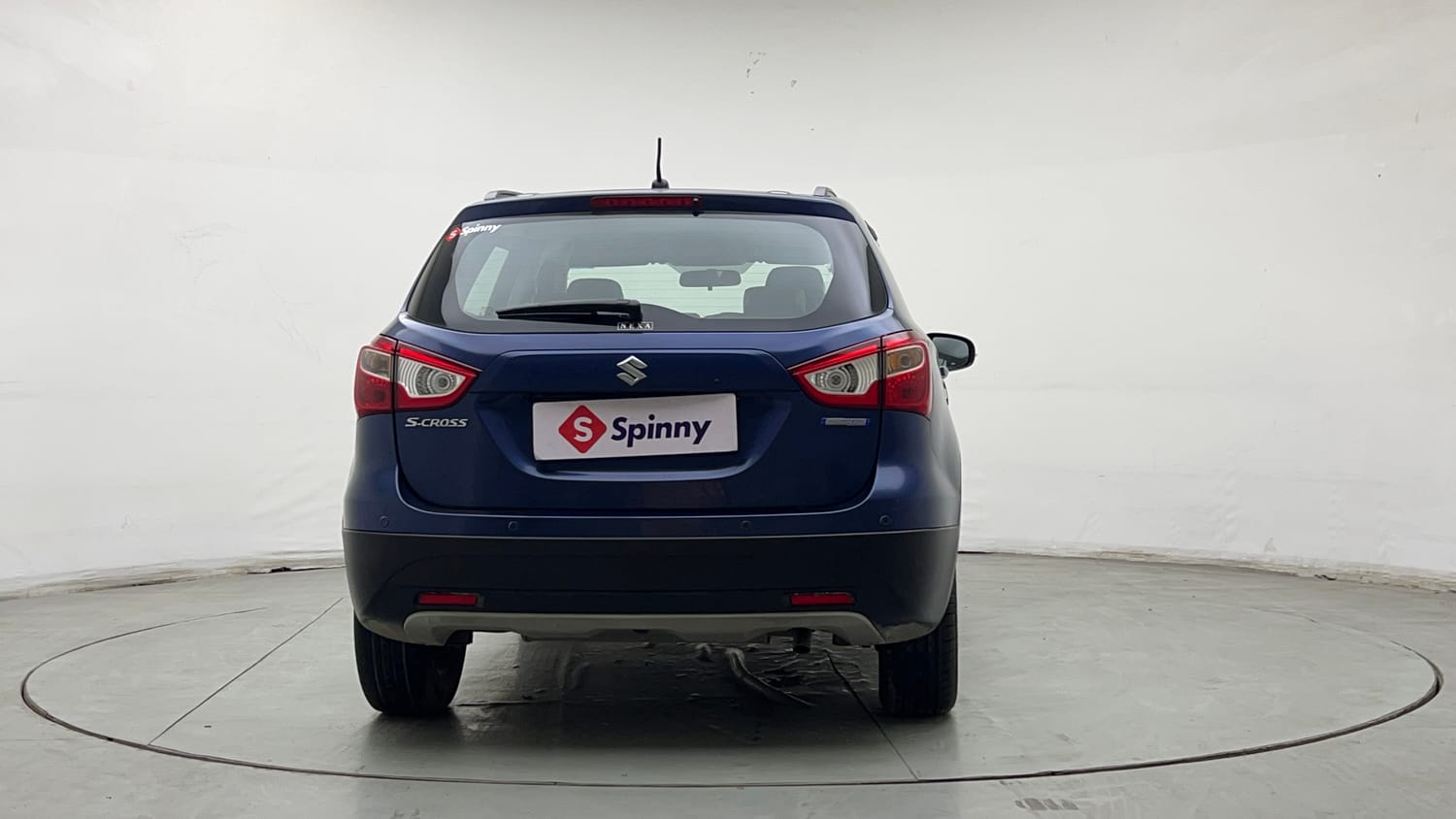 Used 2021 Maruti Suzuki S-Cross Zeta Petrol Manual exterior BACK VIEW