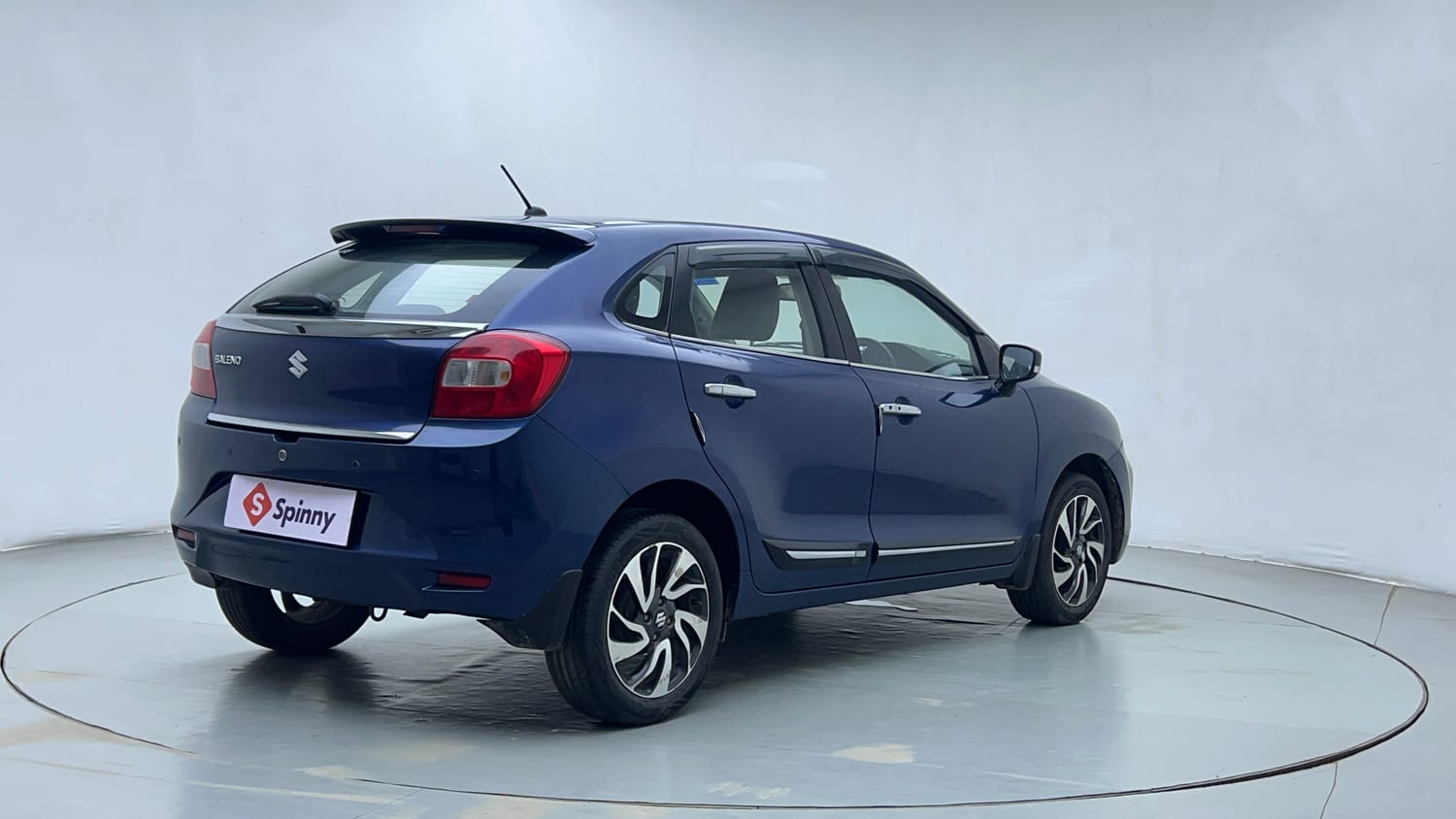 Used 2021 Maruti Suzuki Baleno Zeta Petrol Manual exterior RIGHT REAR CORNER VIEW