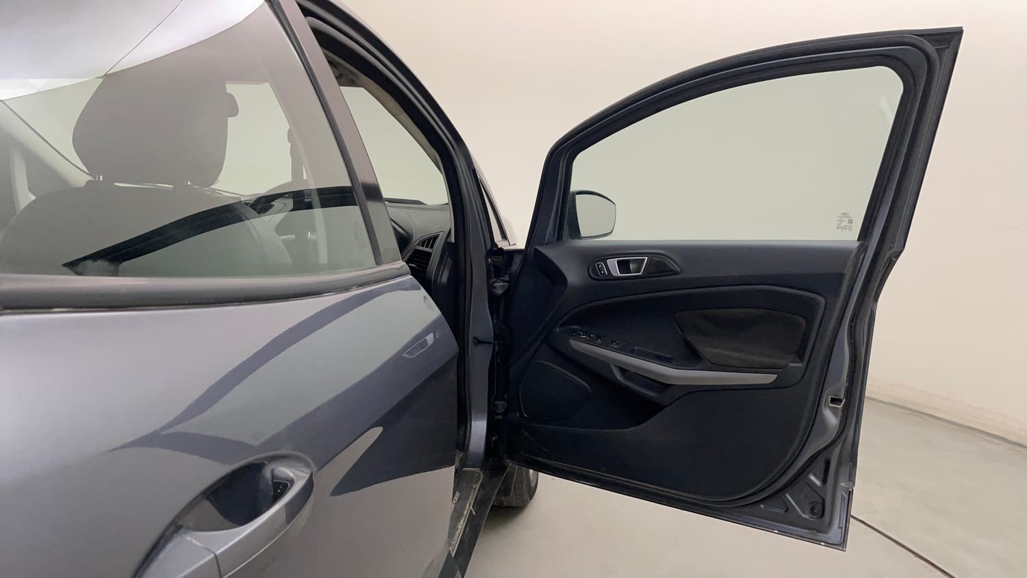 Used 2018 Ford EcoSport Titanium 1.5L TDCi Diesel Manual interior RIGHT FRONT DOOR OPEN VIEW