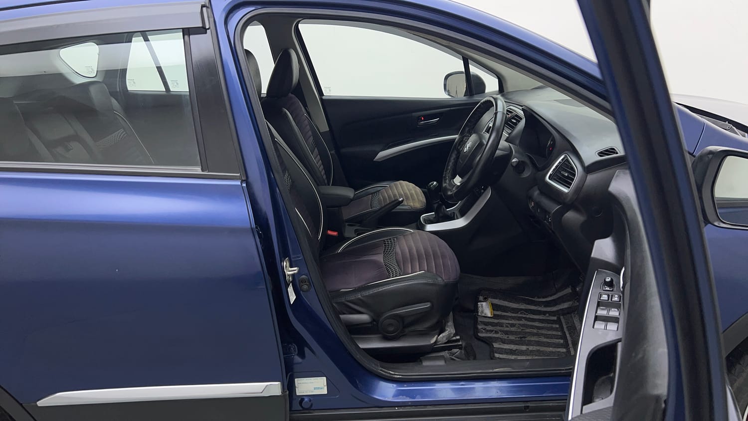 Used 2021 Maruti Suzuki S-Cross Zeta Petrol Manual interior RIGHT SIDE FRONT DOOR CABIN VIEW
