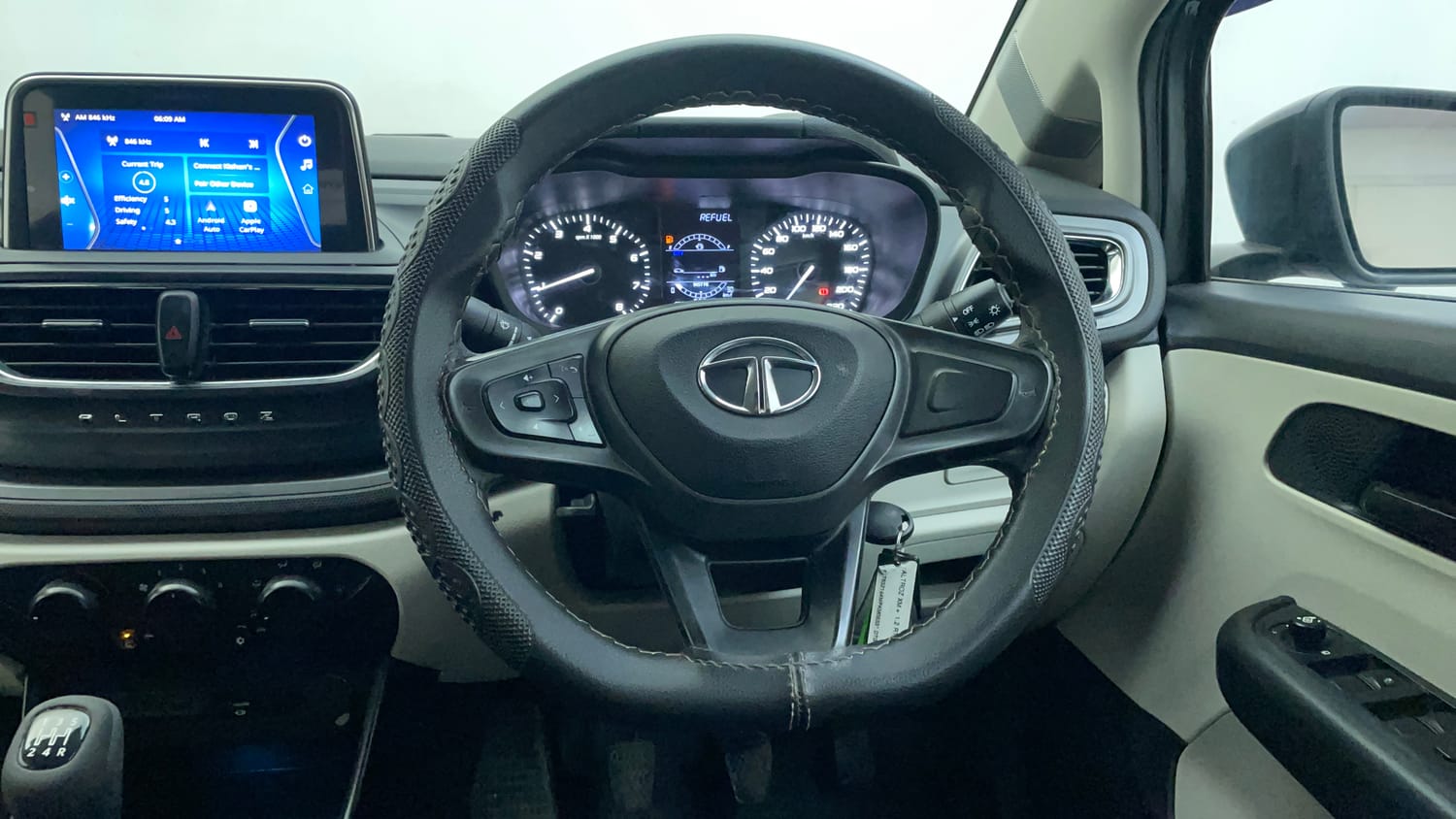 Used 2021 Tata Altroz XM Plus Petrol Petrol Manual interior STEERING VIEW