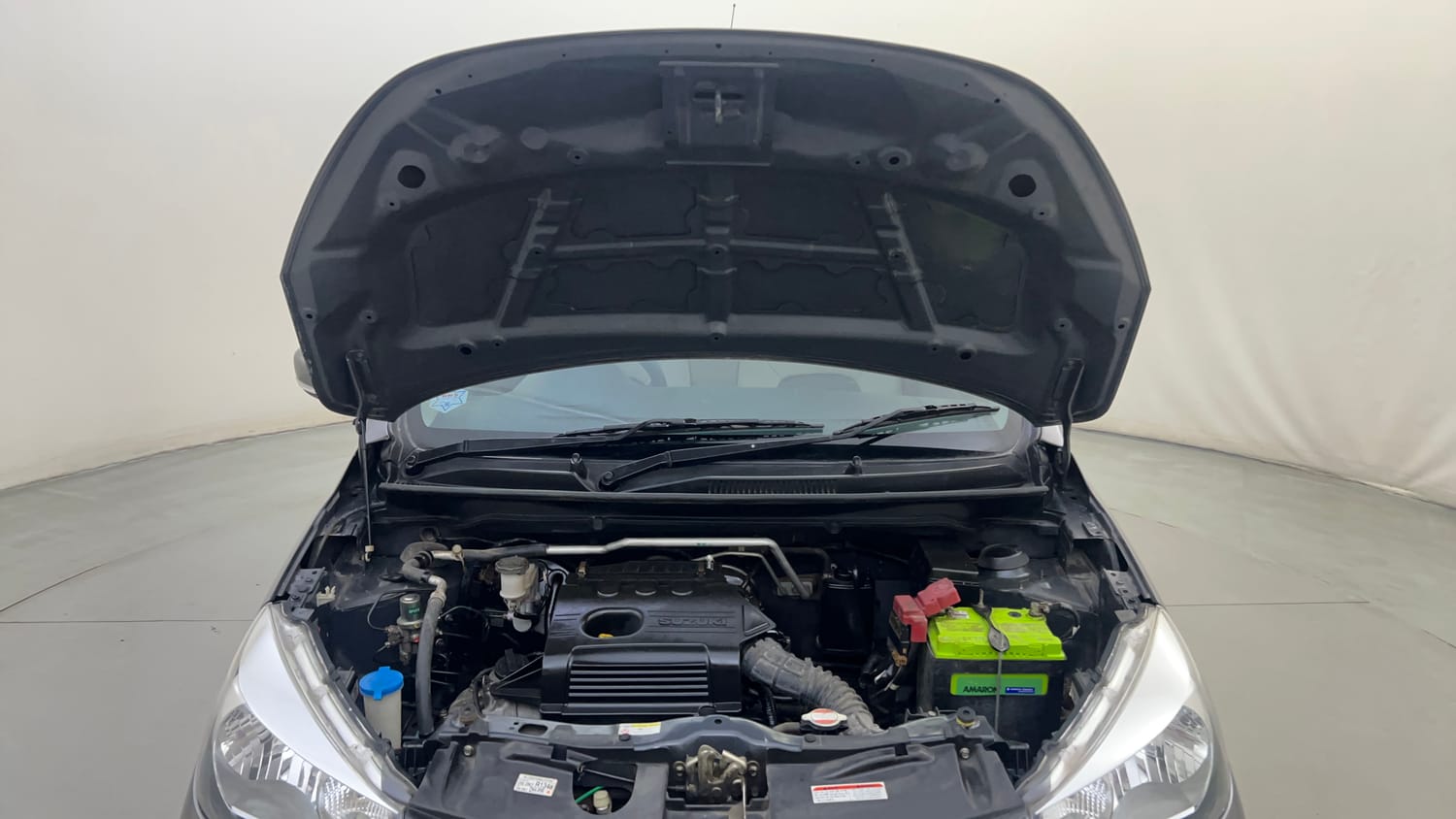 Used 2017 Maruti Suzuki Celerio ZXi Petrol Manual engine ENGINE & BONNET OPEN FRONT VIEW