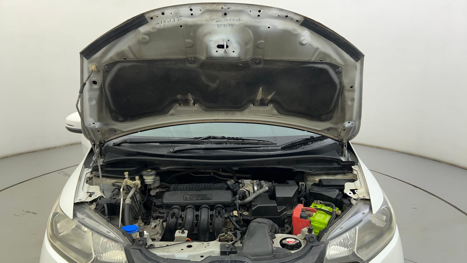 Used 2016 Honda Jazz V Petrol Petrol Manual engine ENGINE & BONNET OPEN FRONT VIEW