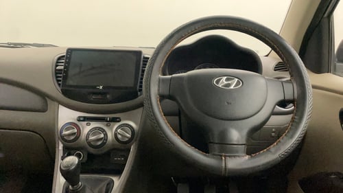 Used 2012 Hyundai i10 Sportz 1.2 Kappa2 Petrol Manual interior STEERING VIEW
