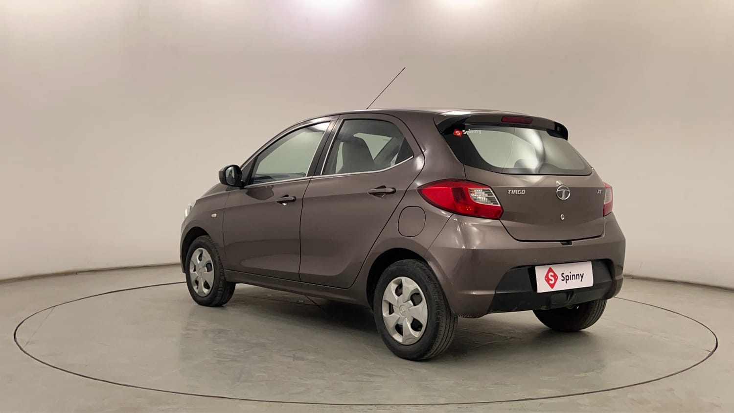 Used 2016 Tata Tiago Revotron XT Petrol Manual exterior LEFT REAR CORNER VIEW