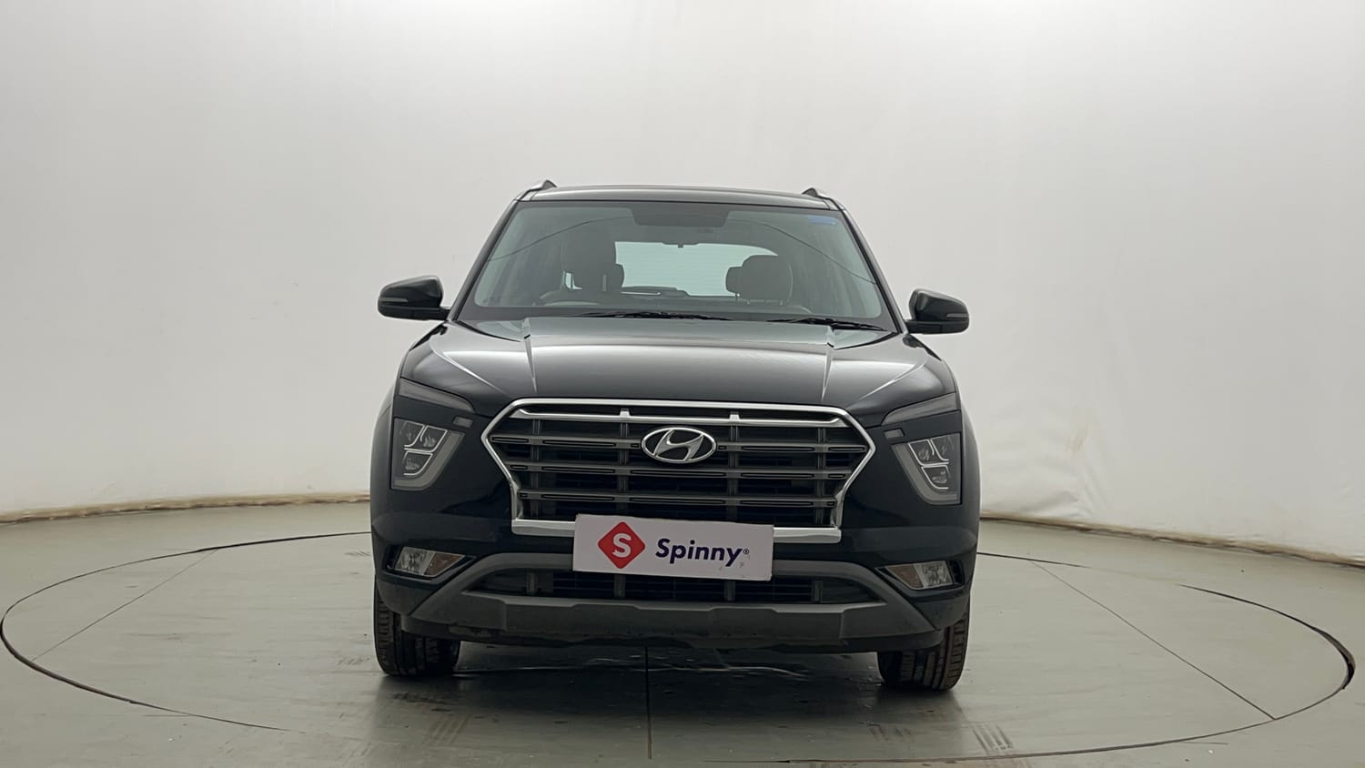 Used 2023 Hyundai Creta SX 1.5 Petrol Petrol Manual exterior FRONT VIEW