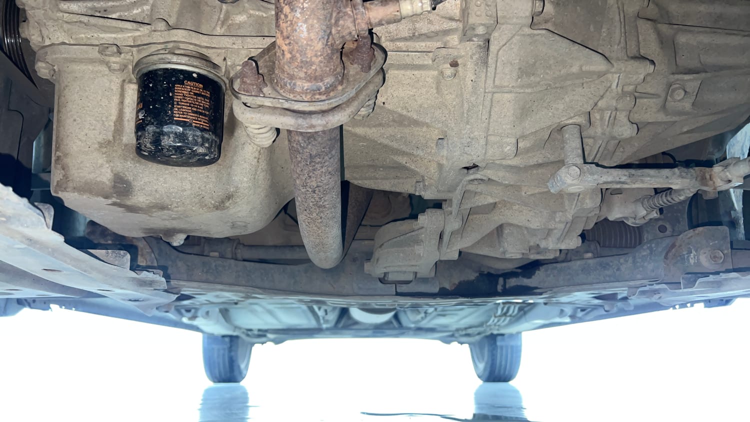 Used 2021 Maruti Suzuki Baleno Zeta Petrol Manual extra FRONT LEFT UNDERBODY VIEW