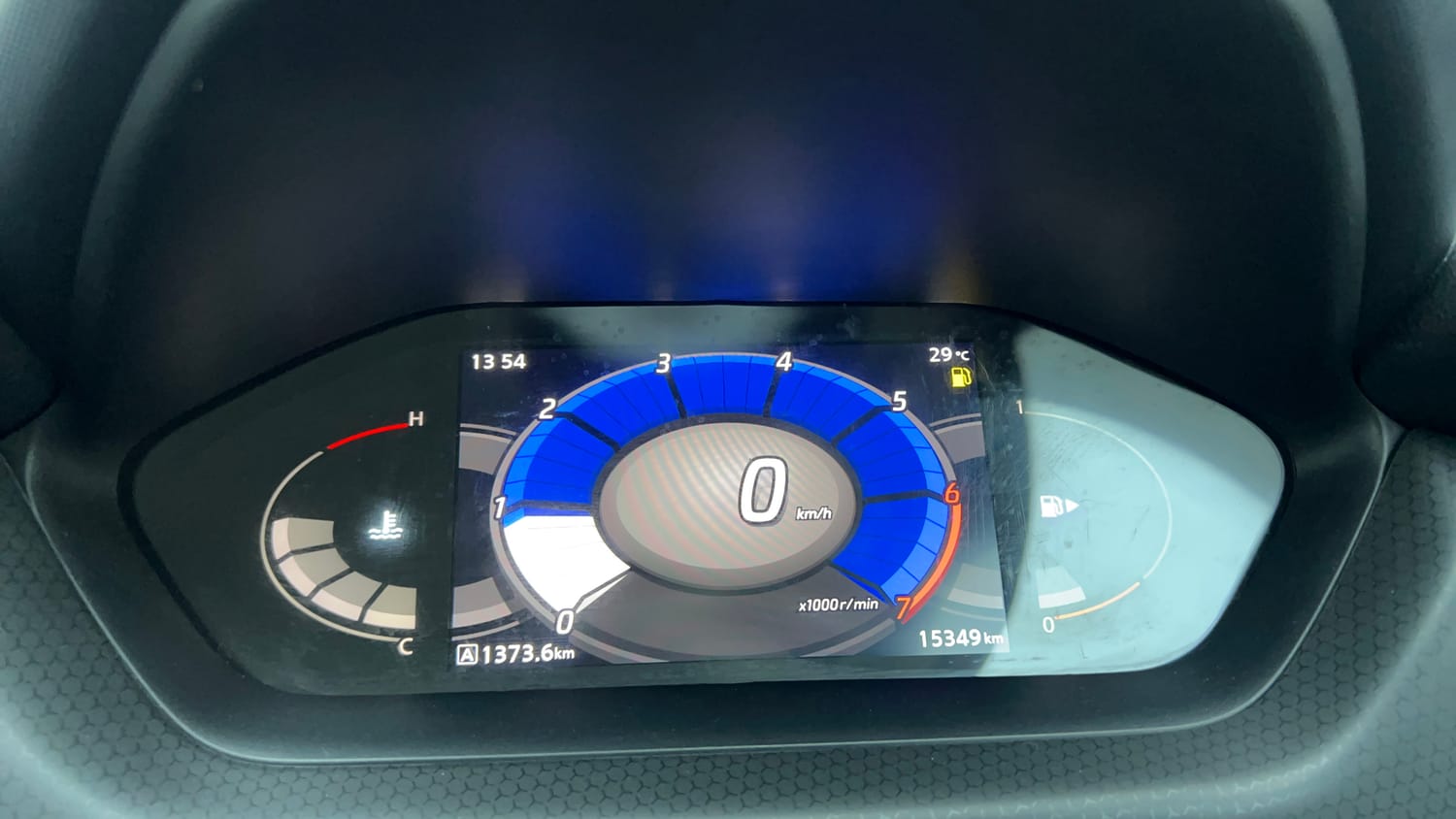 Used 2023 Nissan Magnite XV Premium Turbo Petrol Manual interior CLUSTERMETER VIEW
