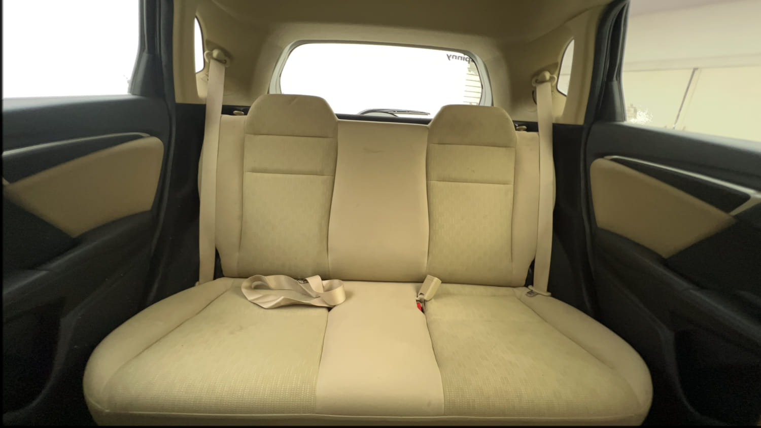 Used 2016 Honda Jazz V Petrol Petrol Manual interior REAR SEAT CONDITION VIEW