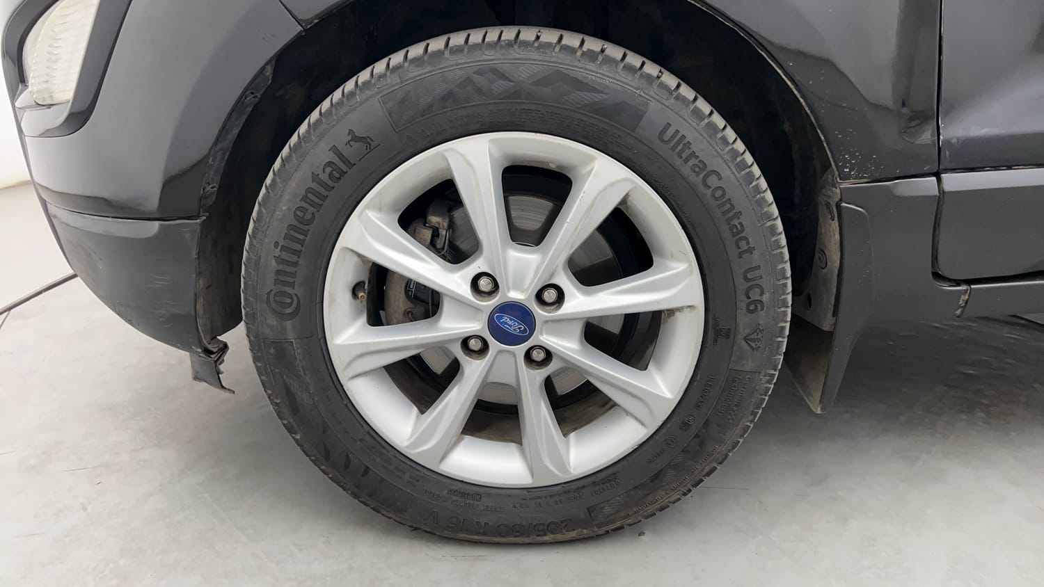 Used 2019 Ford EcoSport Titanium 1.5L TDCi Diesel Manual tyres LEFT FRONT TYRE RIM VIEW
