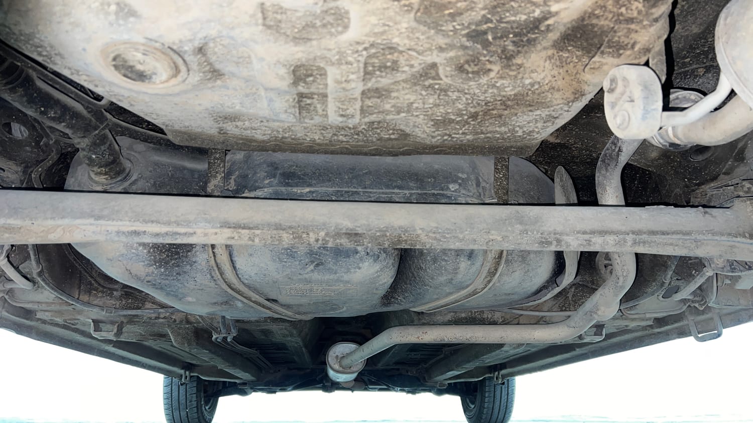 Used 2019 Maruti Suzuki Celerio VXi (O) CNG Cng Manual extra REAR UNDERBODY VIEW (TAKEN FROM REAR)