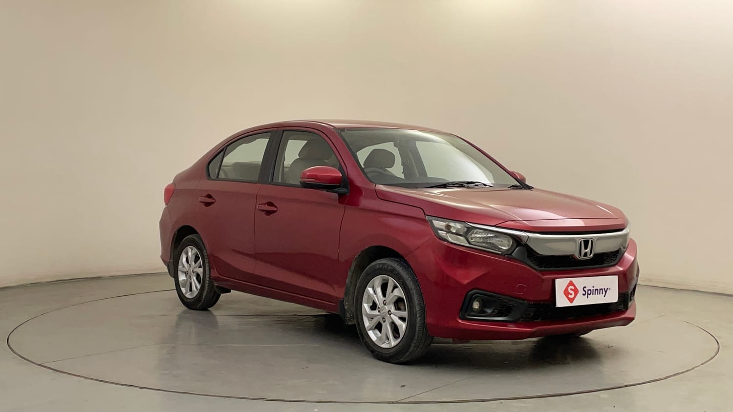 Used 2019 Honda Amaze 1.2 V CVT Petrol Petrol Automatic exterior RIGHT FRONT CORNER VIEW