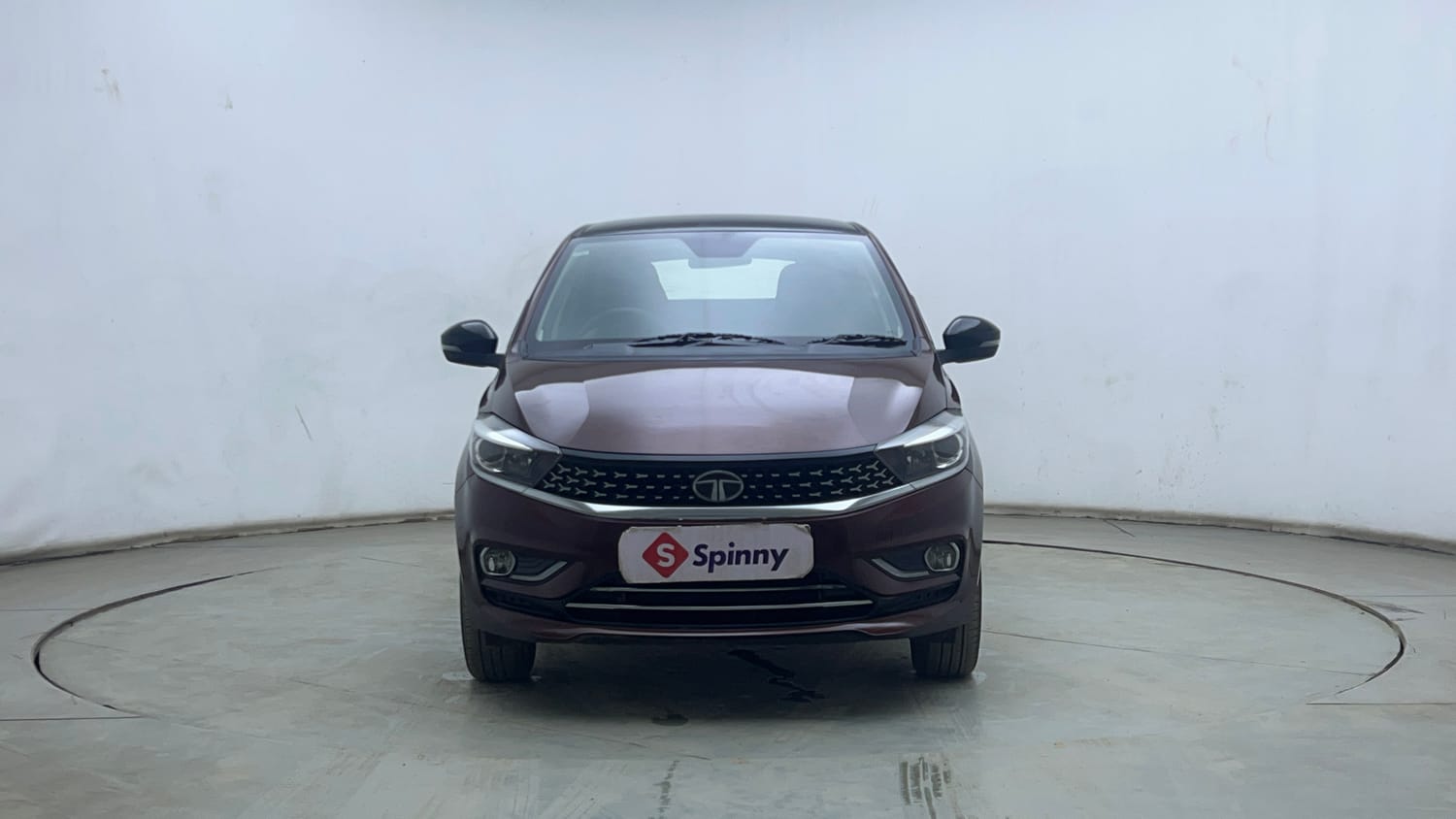 Used 2022 Tata Tigor XZA Plus Dual Tone Petrol Automatic exterior FRONT VIEW