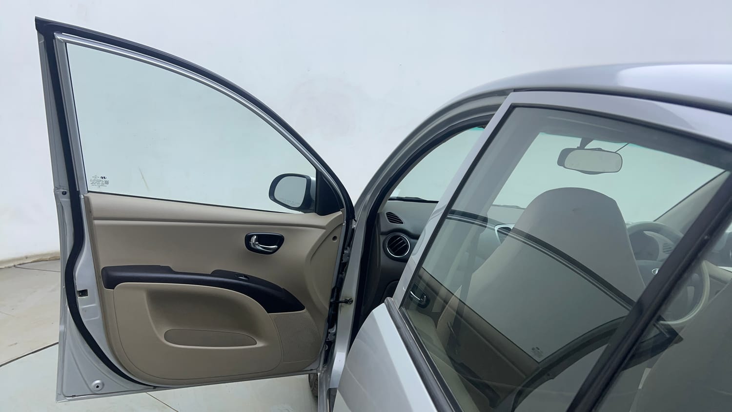 Used 2012 Hyundai i10 Sportz 1.2 AT Kappa2 Petrol Automatic interior LEFT FRONT DOOR OPEN VIEW