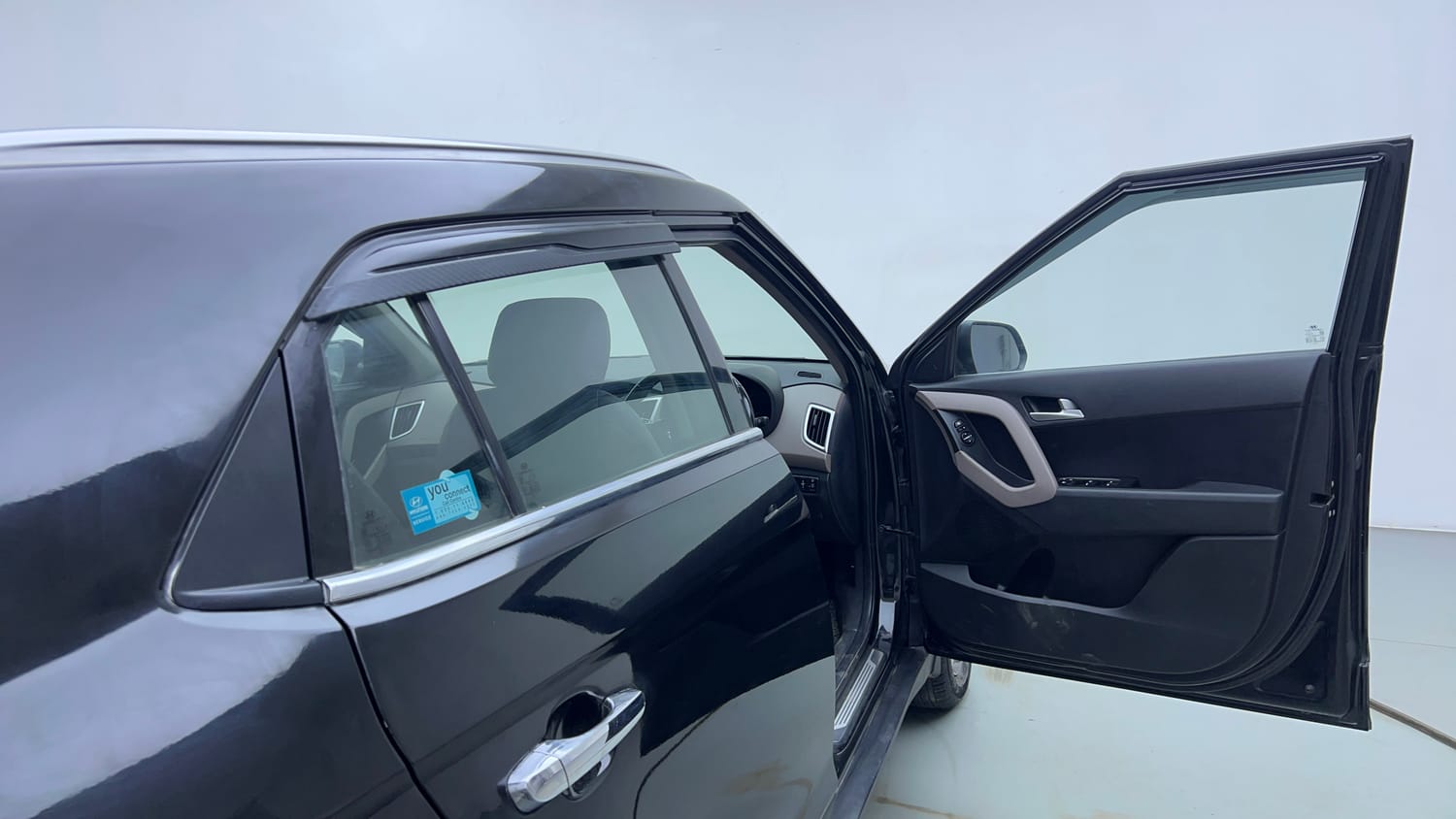 Used 2018 Hyundai Creta SX 1.6 AT Petrol Petrol Automatic interior RIGHT FRONT DOOR OPEN VIEW
