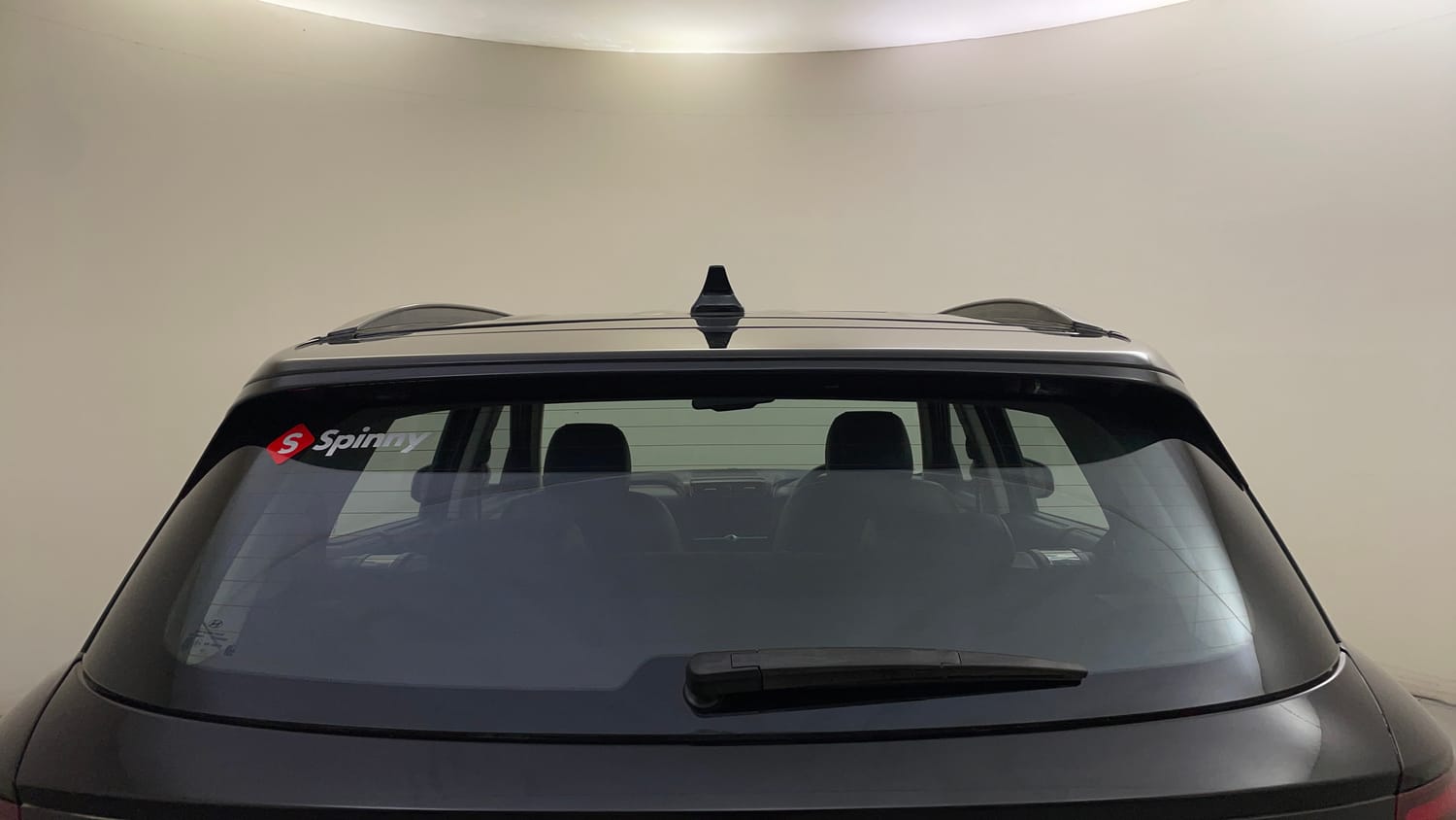 Used 2022 Hyundai Creta SX (O) 1.4 Turbo 7 DCT Petrol Automatic exterior BACK WINDSHIELD VIEW