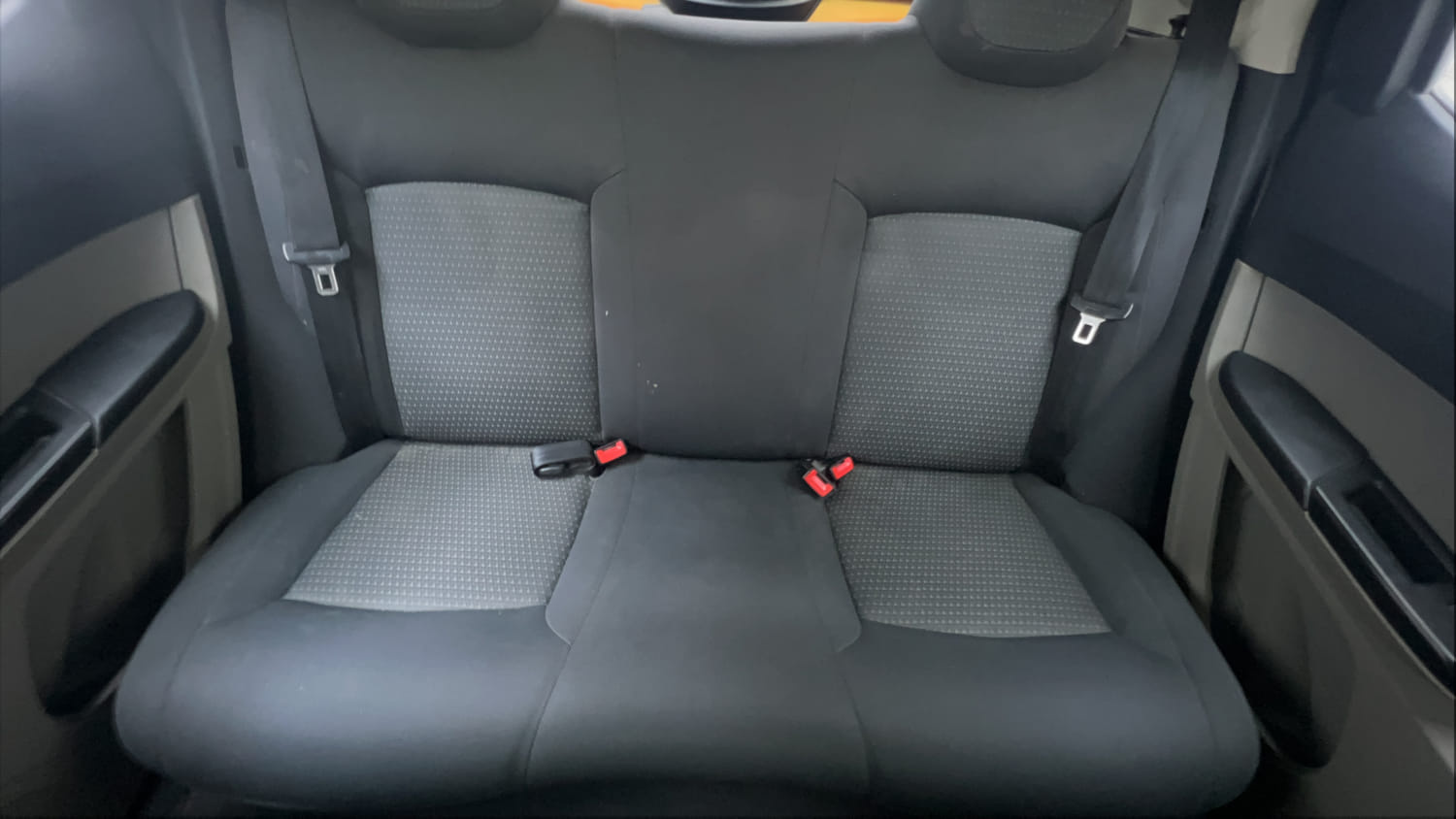 Used 2016 Tata Tiago Revotron XZ Petrol Manual interior REAR SEAT CONDITION VIEW