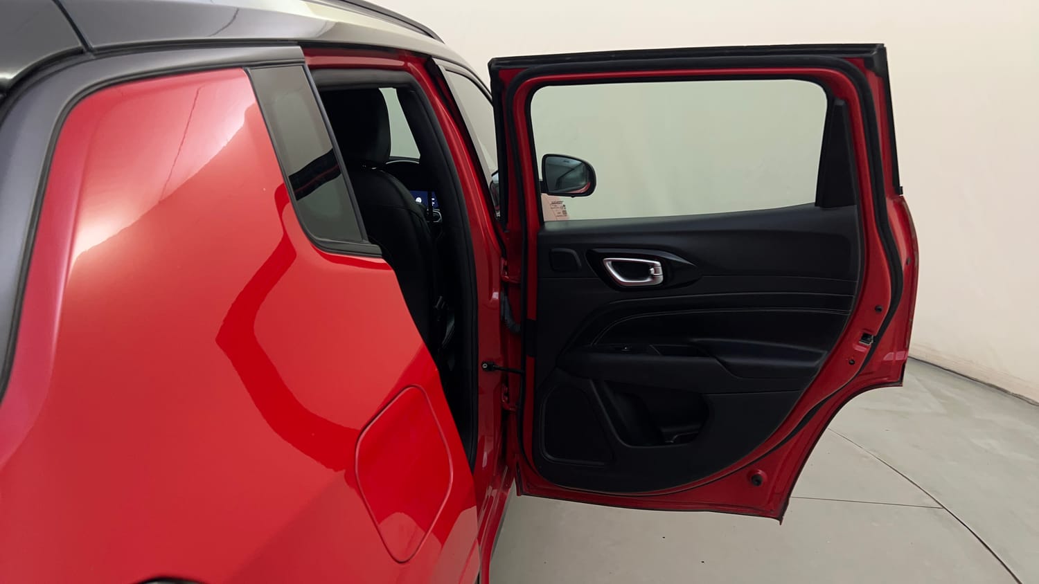Used 2022 Jeep Compass Model S (O) 1.4 Petrol DCT Petrol Automatic interior RIGHT REAR DOOR OPEN VIEW
