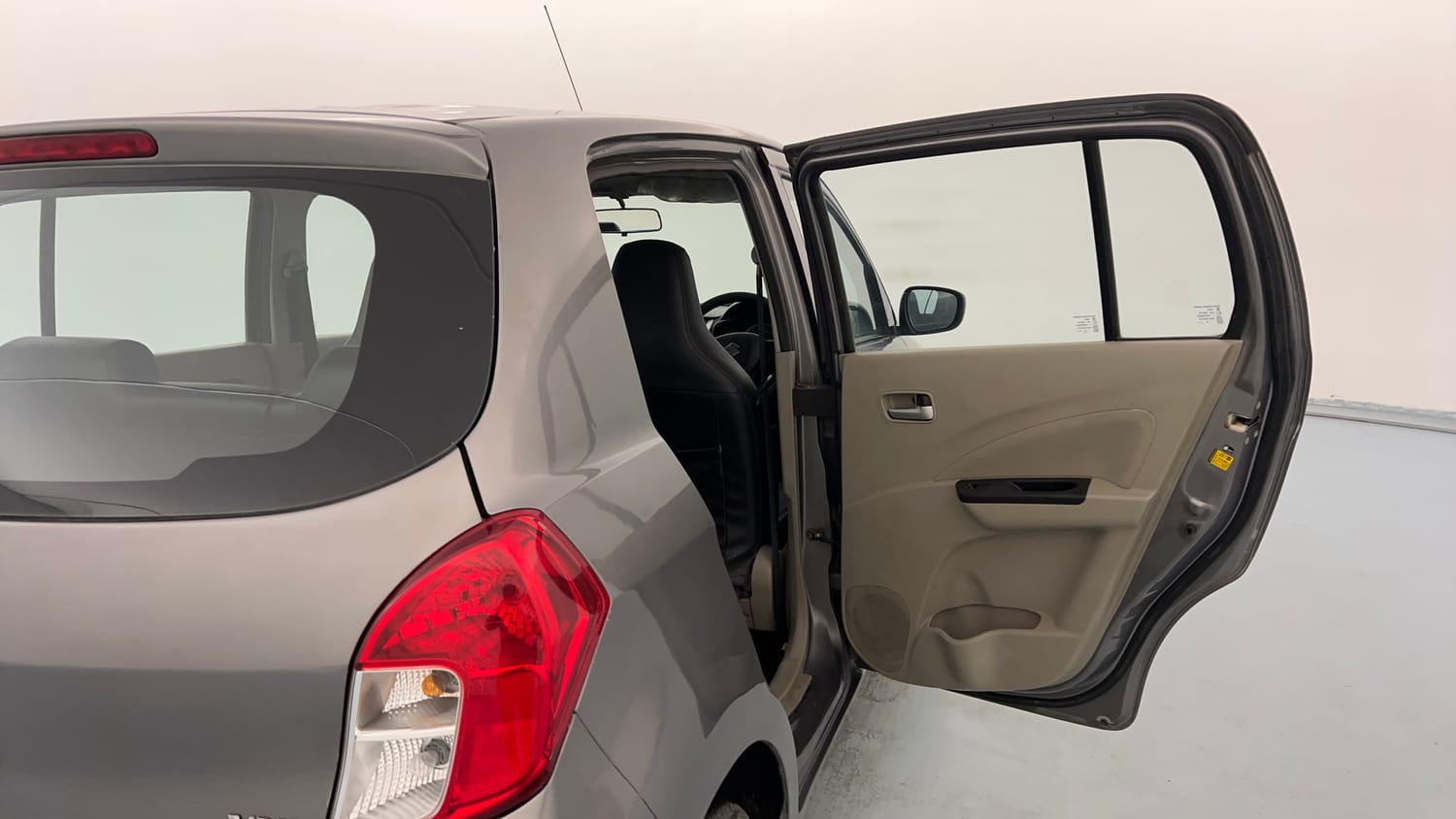 Used 2014 Maruti Suzuki Celerio VXi AMT Petrol Automatic interior RIGHT REAR DOOR OPEN VIEW