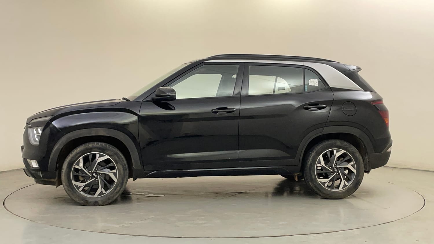 Used 2022 Hyundai Creta SX (O) 1.4 Turbo 7 DCT Petrol Automatic exterior LEFT SIDE VIEW
