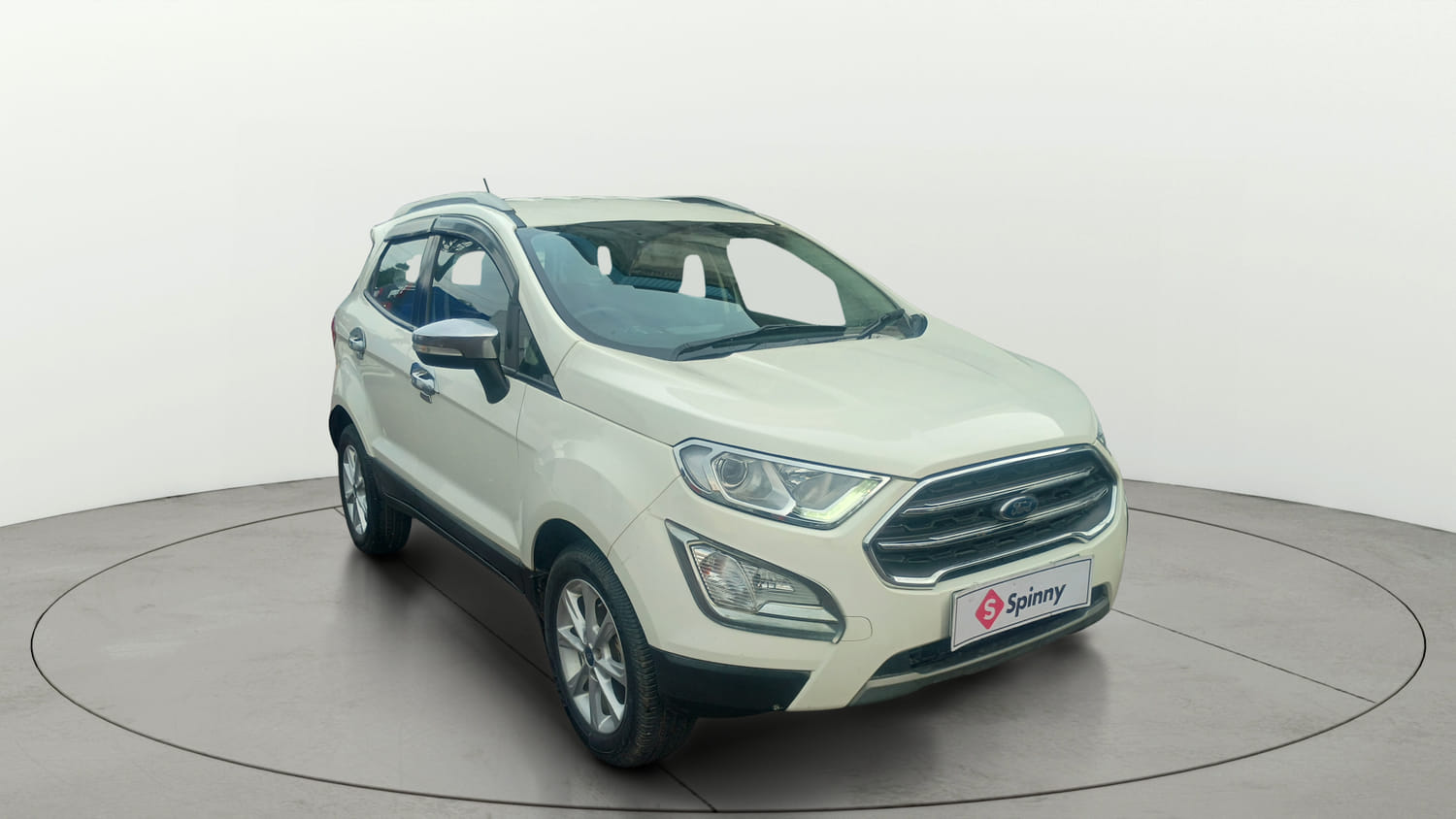 Used 2018 Ford EcoSport Titanium 1.5L TDCi Diesel Manual exterior RIGHT FRONT CORNER VIEW