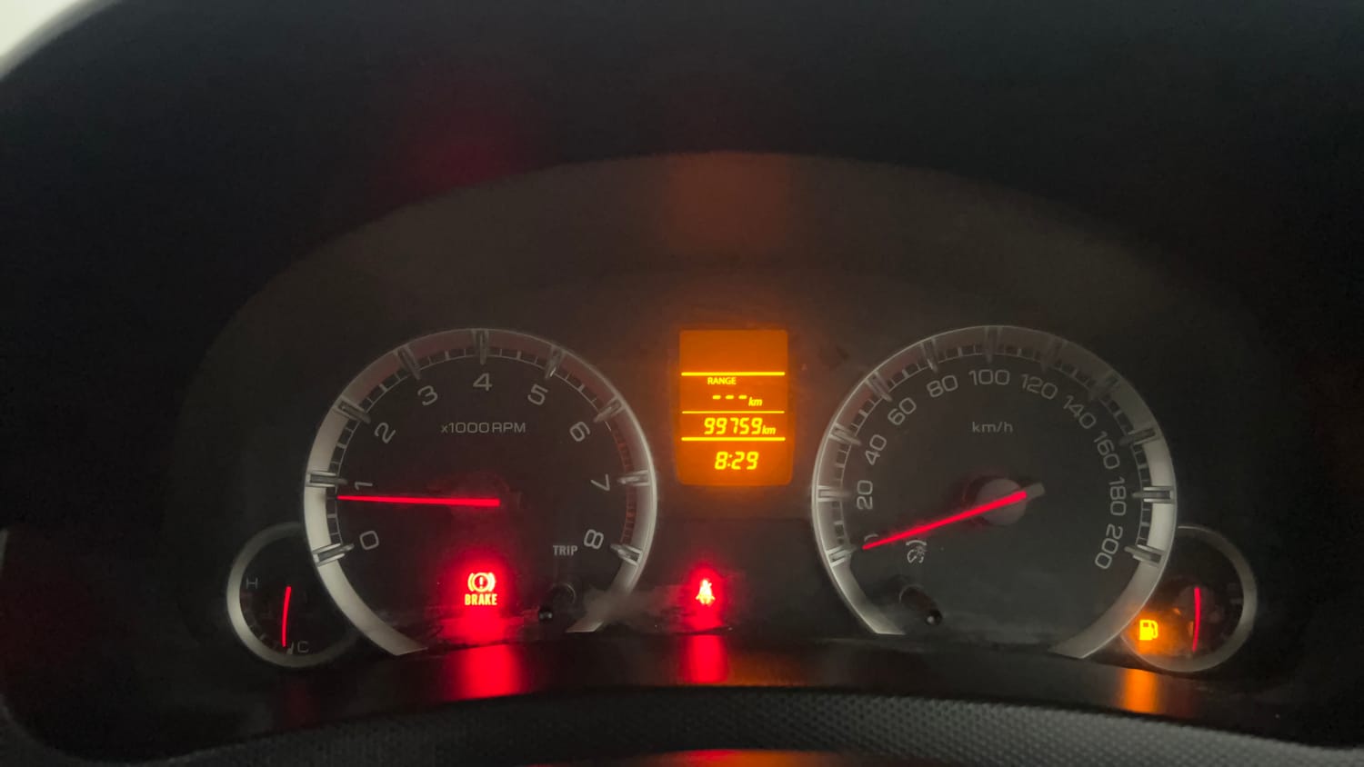 Used 2015 Maruti Suzuki Swift VXi Petrol Manual interior CLUSTERMETER VIEW
