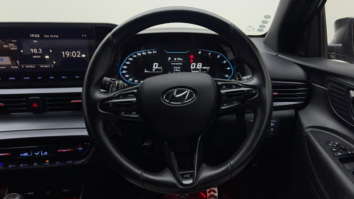 Used 2023 Hyundai i20 N Line N8 1.0 Turbo DCT Petrol Automatic interior STEERING VIEW