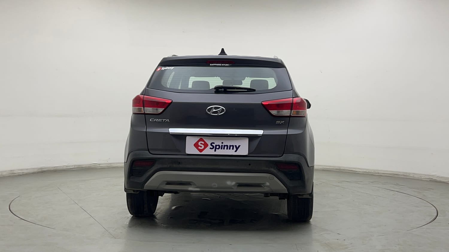 Used 2018 Hyundai Creta SX 1.6 AT CRDi Diesel Automatic exterior BACK VIEW