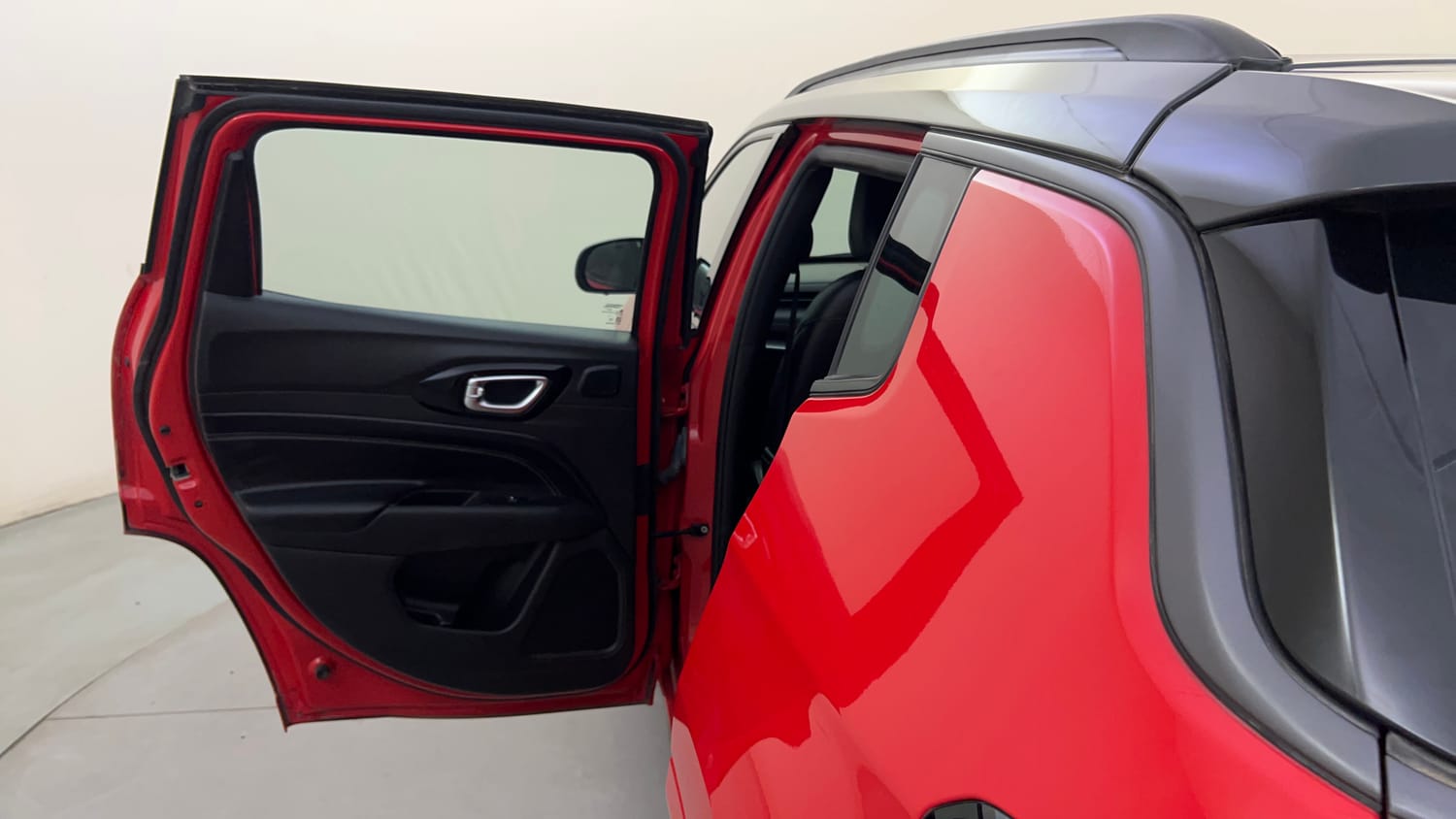 Used 2022 Jeep Compass Model S (O) 1.4 Petrol DCT Petrol Automatic interior LEFT REAR DOOR OPEN VIEW