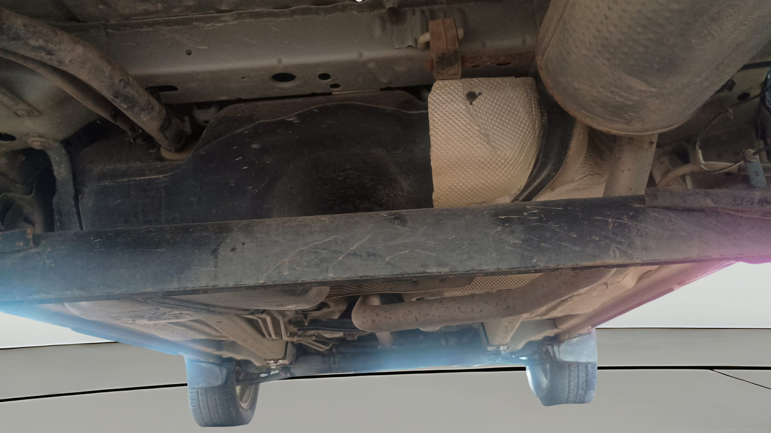 Used 2018 Ford EcoSport Titanium 1.5L TDCi Diesel Manual extra REAR UNDERBODY VIEW (TAKEN FROM REAR)