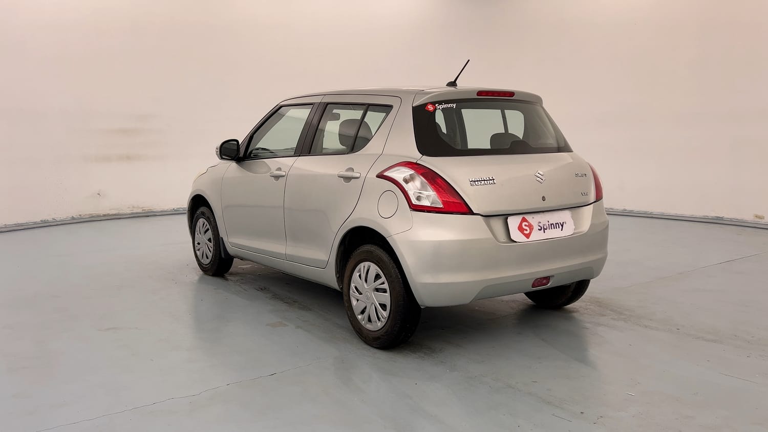 Used 2015 Maruti Suzuki Swift VXi Petrol Manual exterior LEFT REAR CORNER VIEW