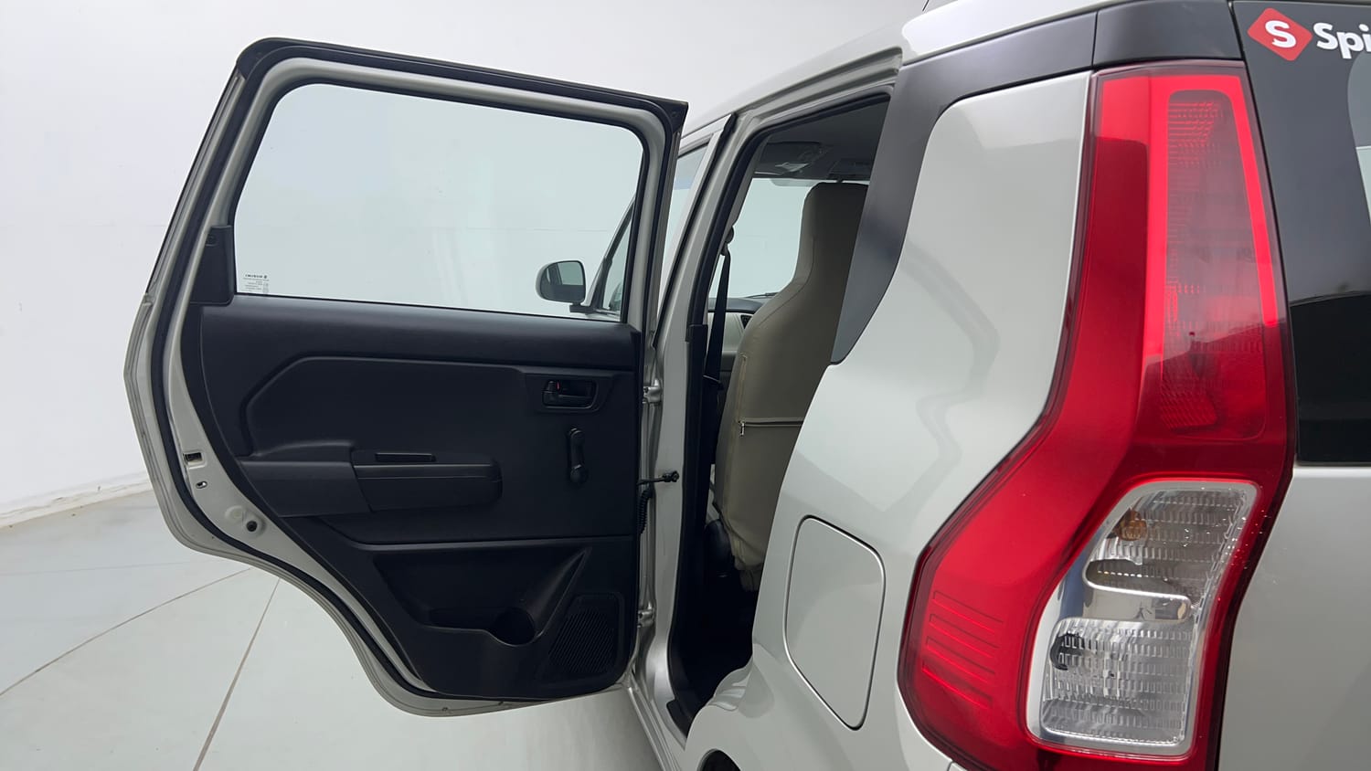 Used 2021 Maruti Suzuki Wagon R 1.0 LXi 1.0 Petrol Manual interior LEFT REAR DOOR OPEN VIEW