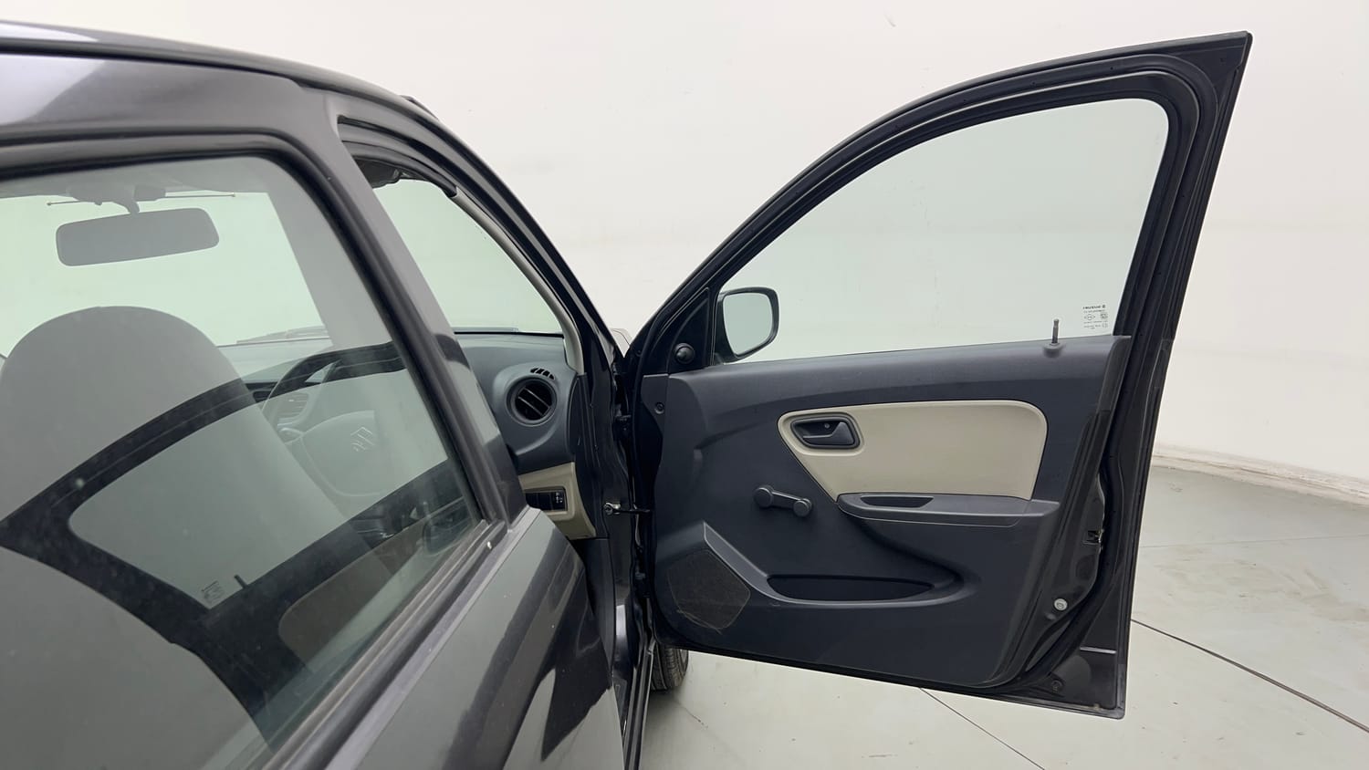Used 2017 Maruti Suzuki Alto K10 LXi Petrol Manual interior RIGHT FRONT DOOR OPEN VIEW