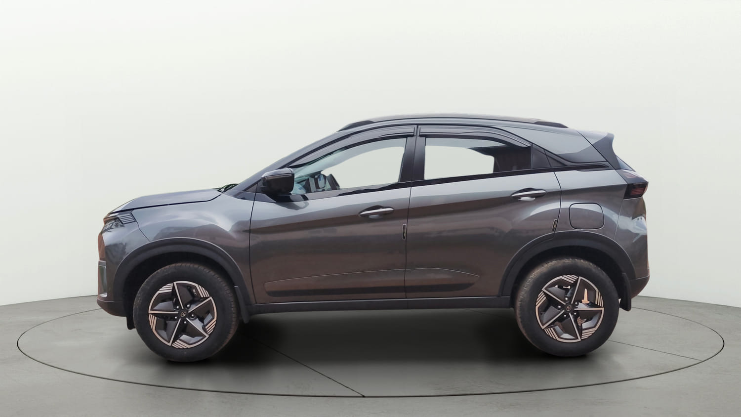 Used 2023 Tata Nexon Creative Plus S 1.2 Revotron Petrol 7DCA Petrol Automatic exterior LEFT SIDE VIEW