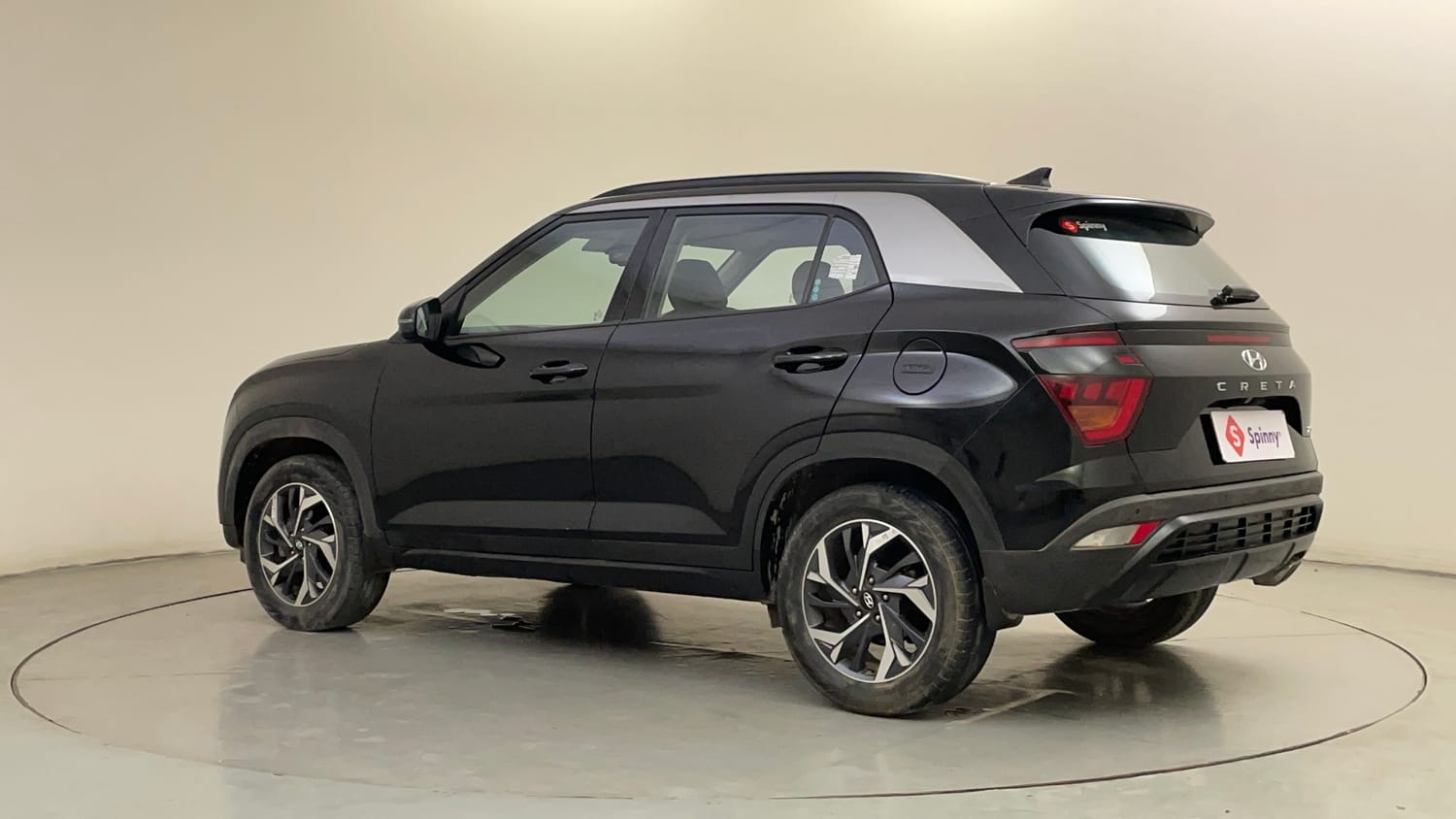 Used 2022 Hyundai Creta SX (O) 1.4 Turbo 7 DCT Petrol Automatic exterior LEFT REAR CORNER VIEW