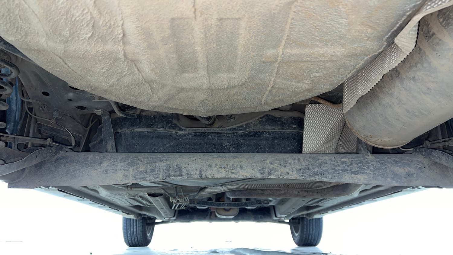 Used 2021 Ford Freestyle Titanium Plus 1.2 Ti-VCT Petrol Manual extra REAR UNDERBODY VIEW (TAKEN FROM REAR)
