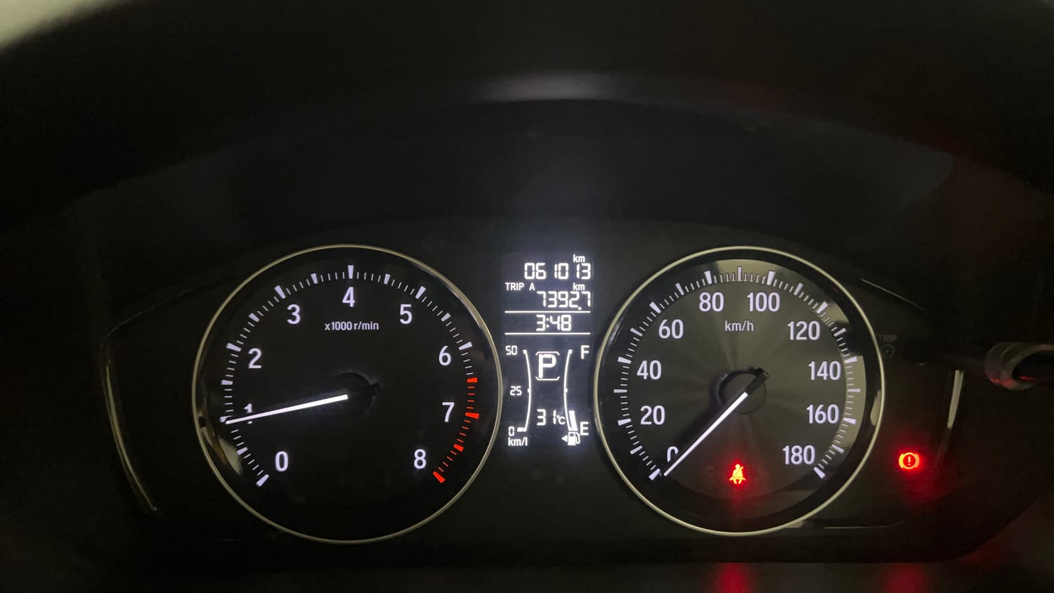 Used 2019 Honda Amaze 1.2 V CVT Petrol Petrol Automatic interior CLUSTERMETER VIEW