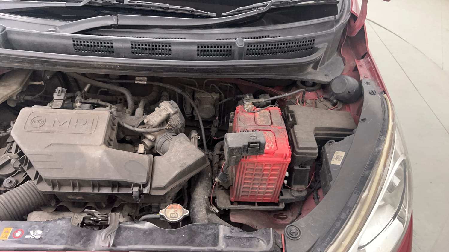 Used 2020 Hyundai Santro Magna Petrol Manual engine ENGINE LEFT SIDE VIEW