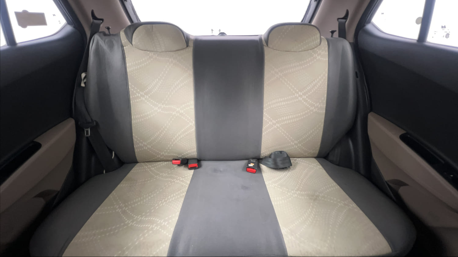 Used 2017 Hyundai Grand i10 Sportz (O) AT 1.2 Kappa VTVT Petrol Automatic interior REAR SEAT CONDITION VIEW