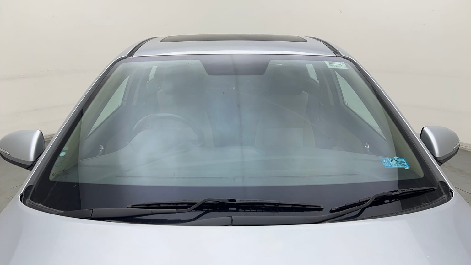 Used 2019 Hyundai Verna SX (O) 1.6 VTVT AT Petrol Automatic exterior FRONT WINDSHIELD VIEW