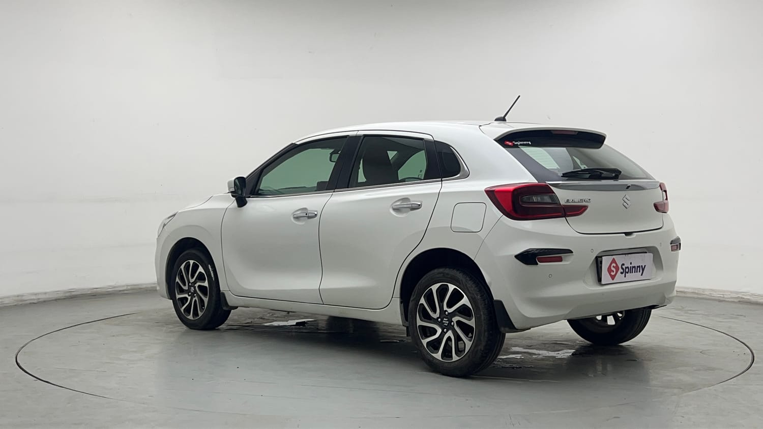 Used 2023 Maruti Suzuki Baleno Alpha AGS Petrol Automatic exterior LEFT REAR CORNER VIEW