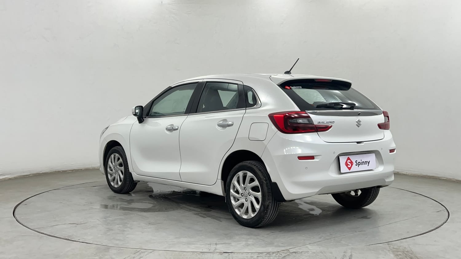 Used 2023 Maruti Suzuki Baleno Zeta AGS Petrol Automatic exterior LEFT REAR CORNER VIEW