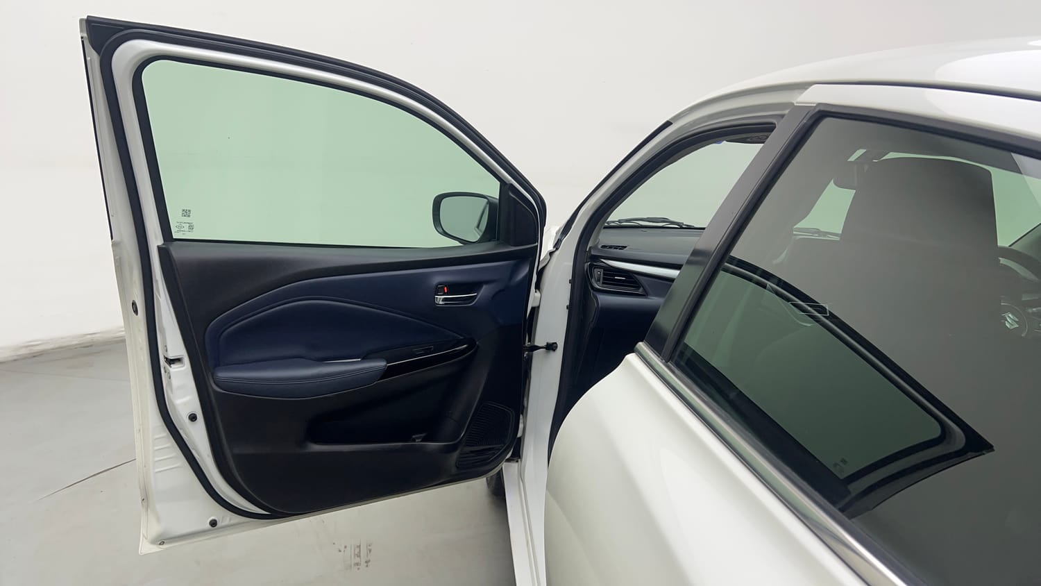 Used 2023 Maruti Suzuki Baleno Alpha AGS Petrol Automatic interior LEFT FRONT DOOR OPEN VIEW