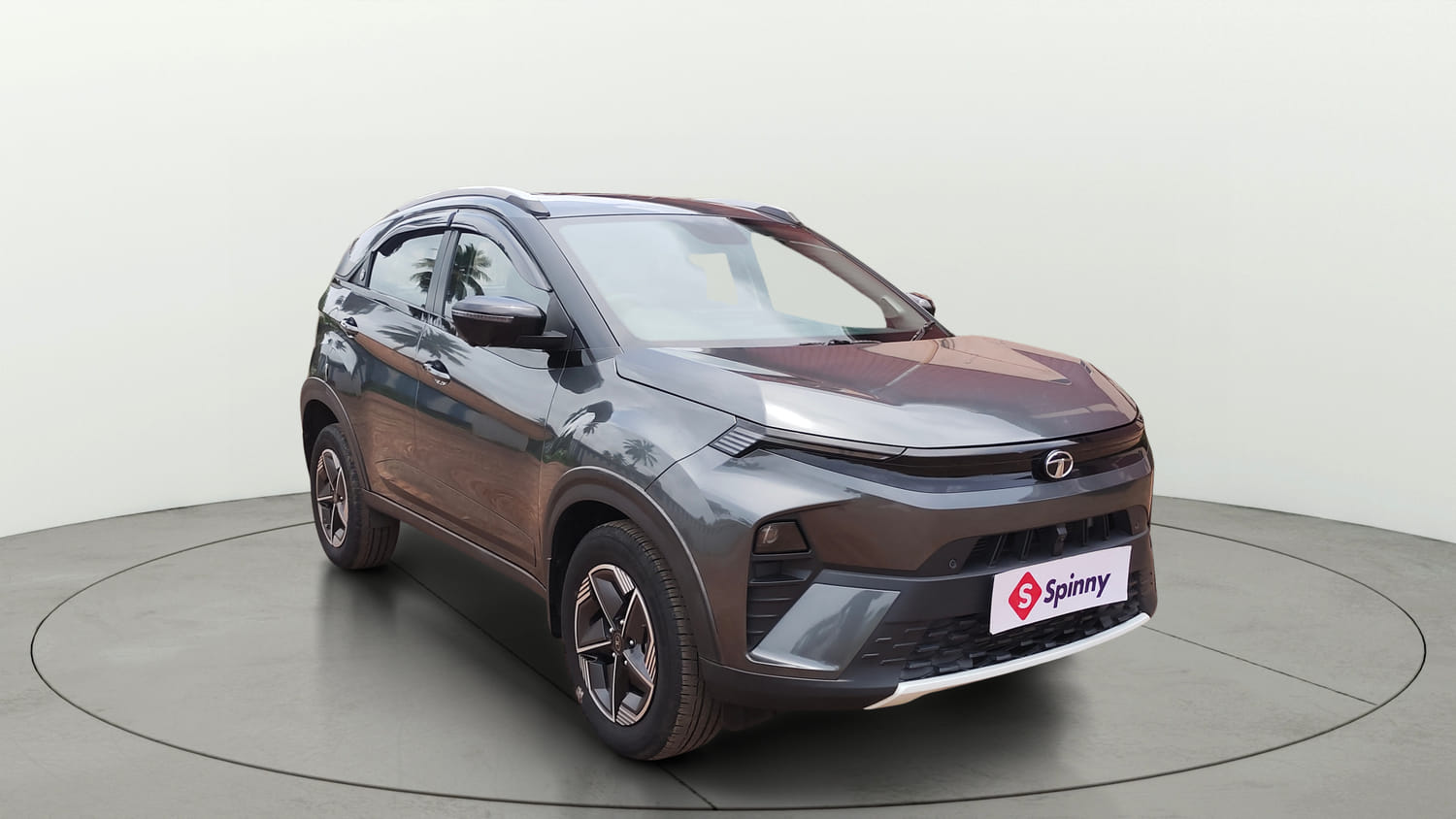 Used 2023 Tata Nexon Creative Plus S 1.2 Revotron Petrol 7DCA Petrol Automatic exterior RIGHT FRONT CORNER VIEW