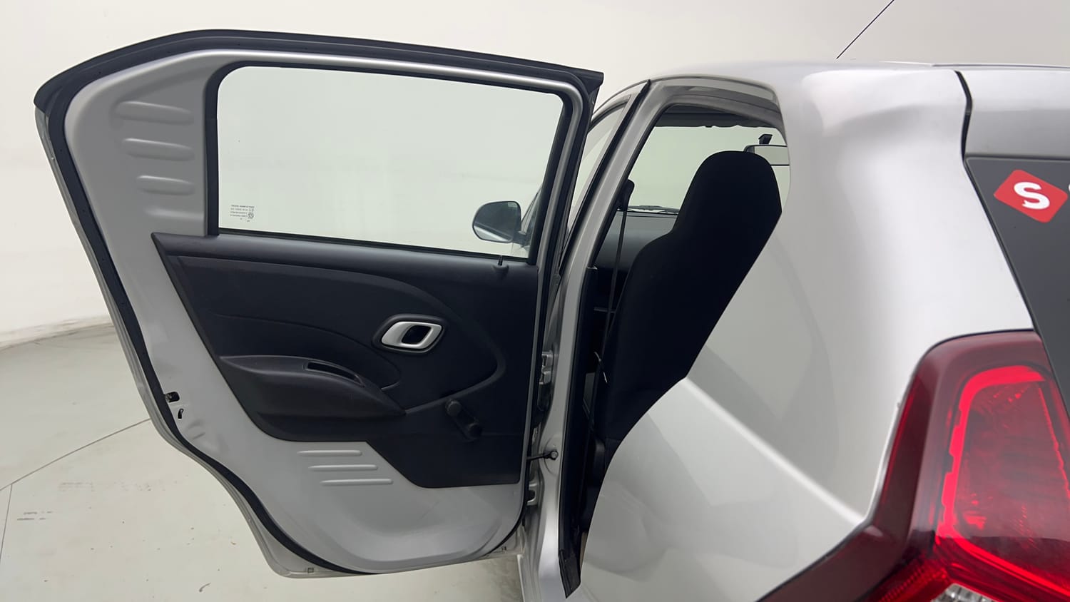Used 2018 Datsun Redi-GO T(O) 1.0 AMT Petrol Automatic interior LEFT REAR DOOR OPEN VIEW