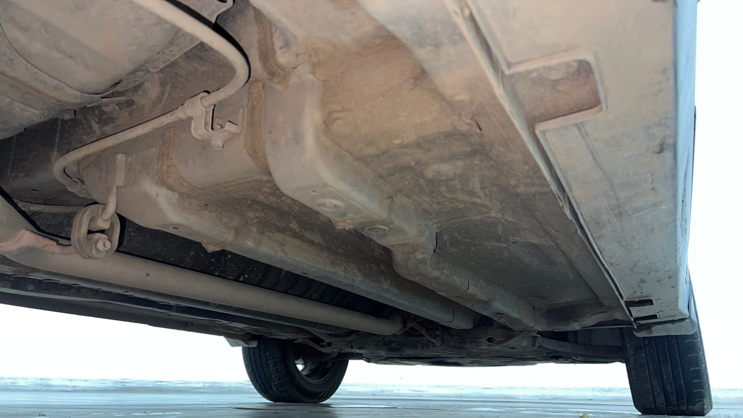 Used 2018 Hyundai Creta SX 1.6 AT CRDi Diesel Automatic extra REAR RIGHT UNDERBODY VIEW