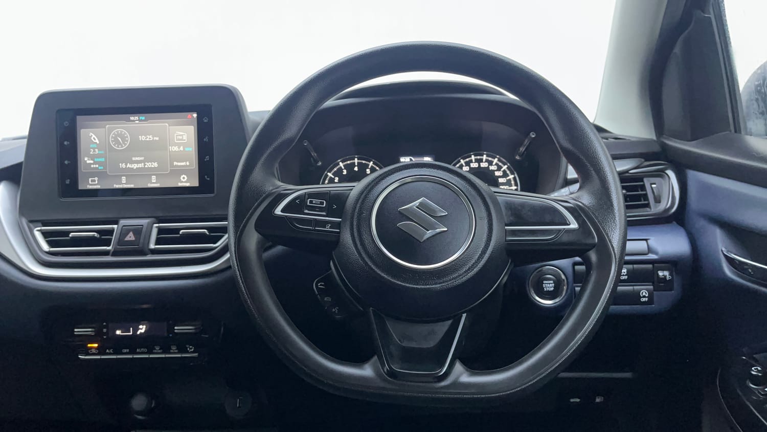 Used 2024 Maruti Suzuki Baleno Zeta AGS Petrol Automatic interior STEERING VIEW